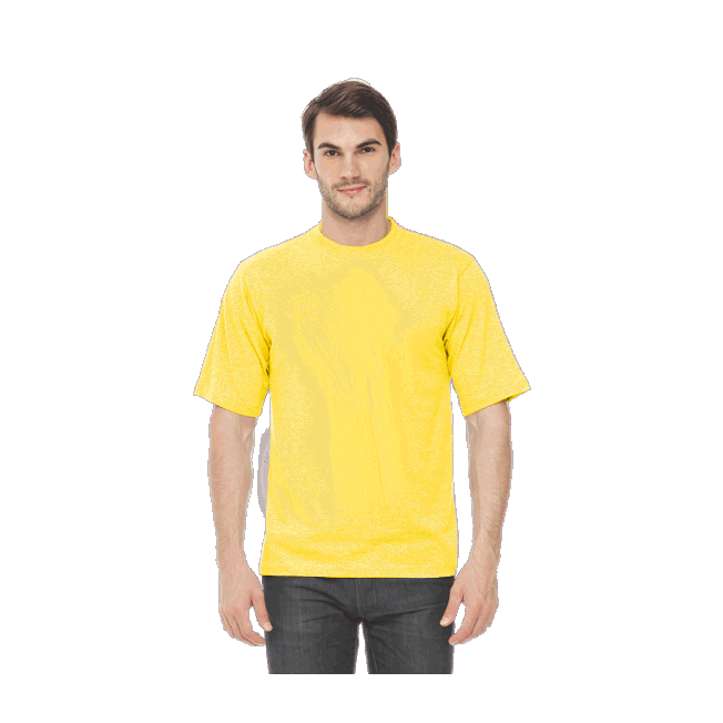 Футболка х/б,160гр/м2 ЖЕЛТЫЙ 1/1