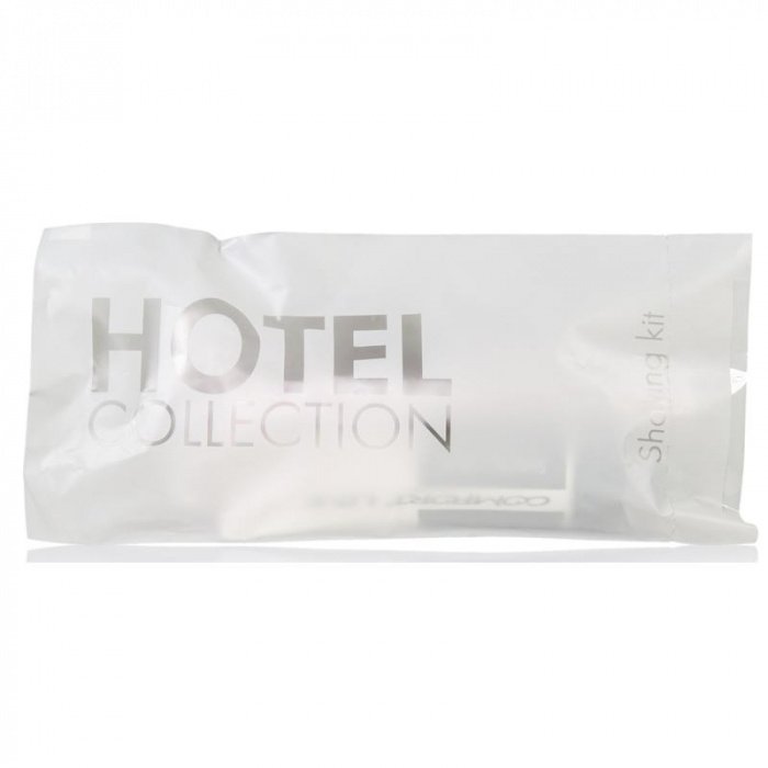 Бритвенный набор флоу-пак Hotel Collection (станок+крем тюбик) 1/200