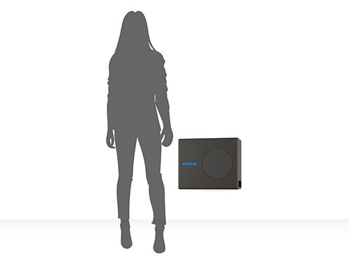 CVGAUDIO SUBone model A68-V2-UNI/BL