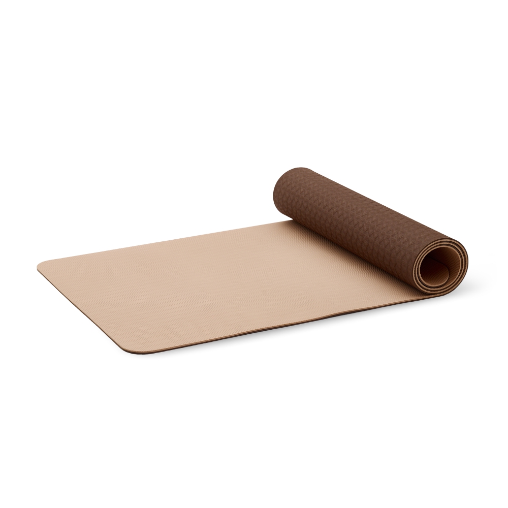 Коврик для йоги 6 мм TPE CHOCOLATE