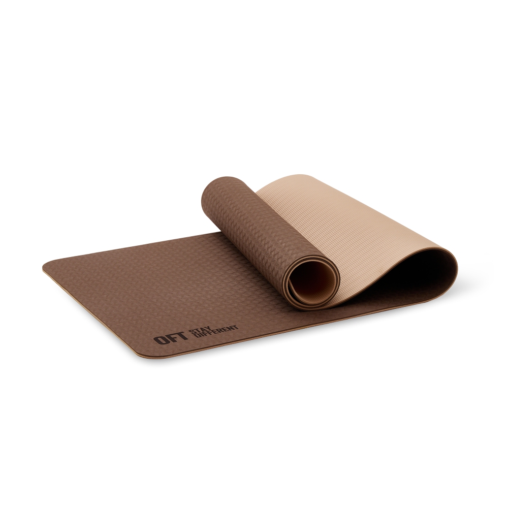 Коврик для йоги 6 мм TPE CHOCOLATE