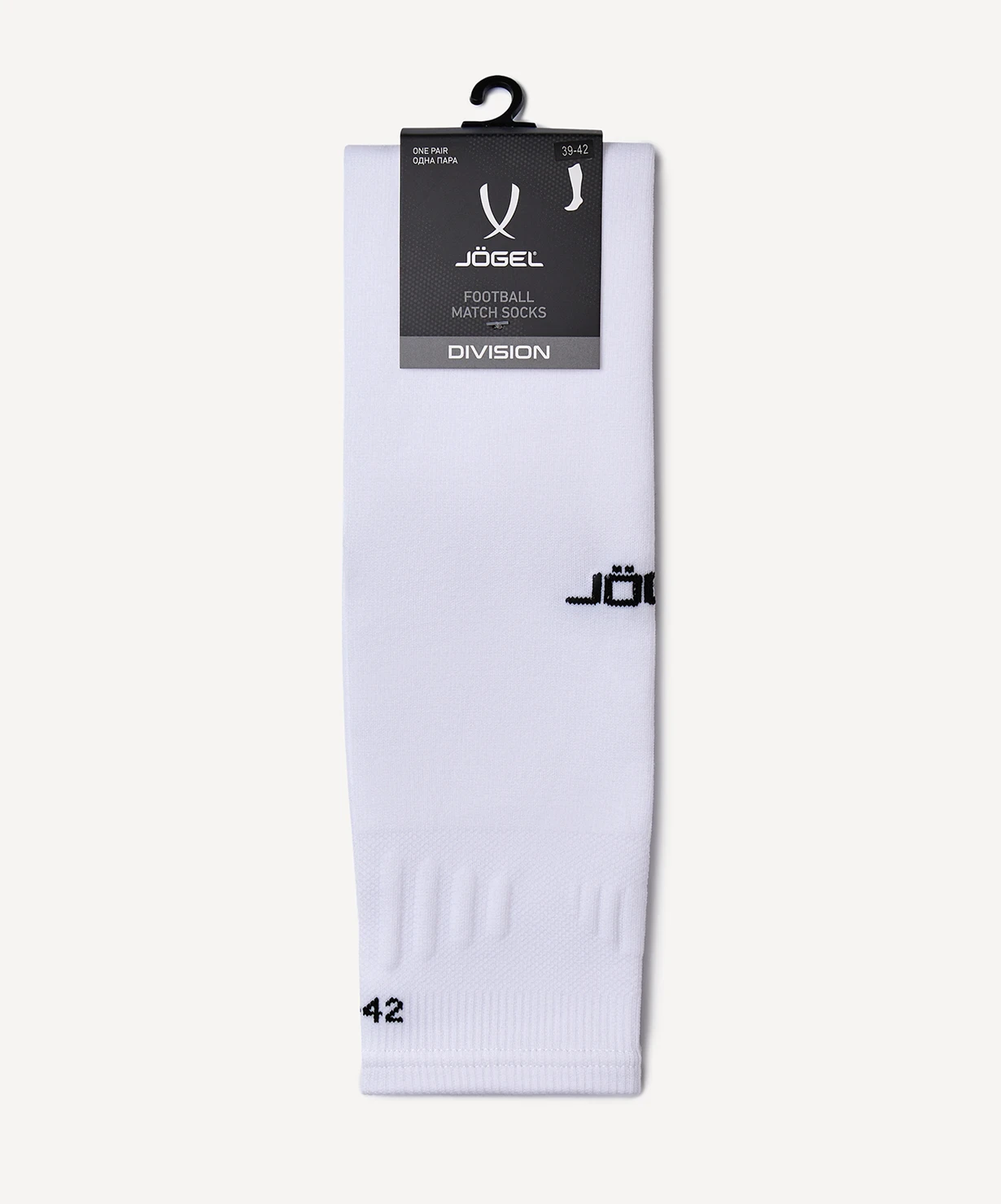 Гольфы футбольные JOGEL MATCH FOOTLESS SOCKS, белый ЦБ-00003348