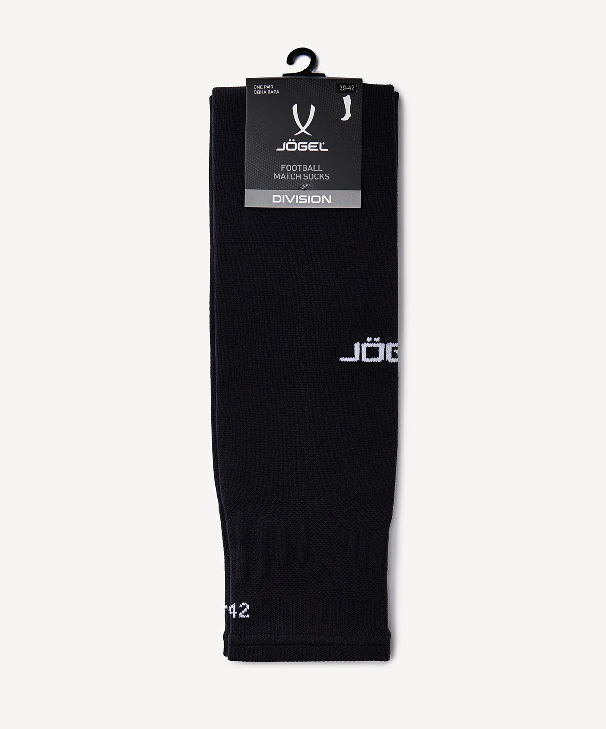 Гольфы футбольные JOGEL MATCH FOOTLESS SOCKS, черный ЦБ-00003349