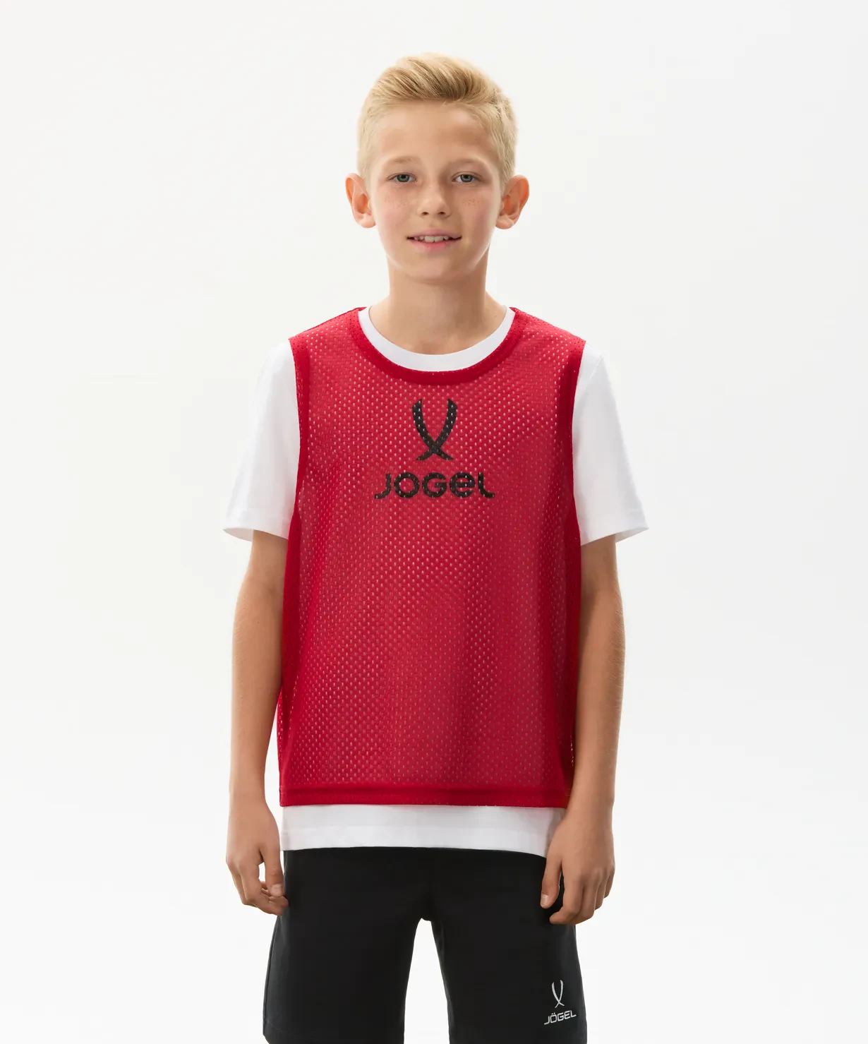 Манишка JOGEL CAMP 2 Bib, красный ЦБ-00008459